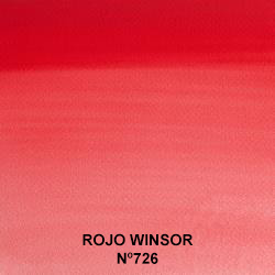 Venta pintura online: Acuarela Winsor&Newton Profesional 1/2 Godet Rojo Winsor nº726